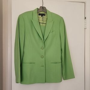 Vintage Guess soft lime green jacket
